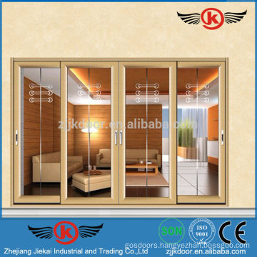 JK-AW9124 Commercial aluminum sliding doors/Cheap sliding doors